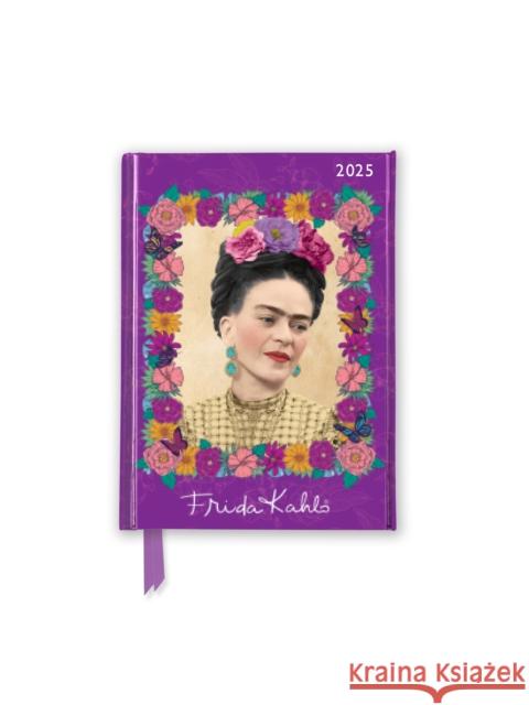 Frida Kahlo 2025 Luxury Pocket Diary Planner - Week to View  9781835621486 Flame Tree Publishing - książka