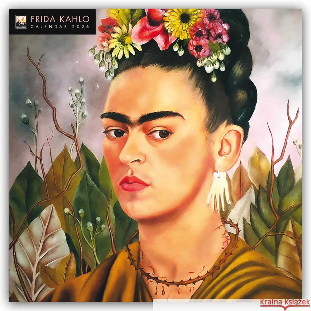 Frida Kahlo Art Wall Calendar 2026 (Art Calendar) Flame Tree Studio 9781835623527 Flame Tree Publishing - książka