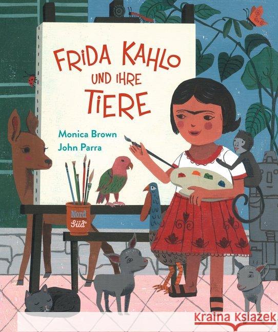 Frida Kahlo und ihre Tiere Brown, Monica 9783314104114 NordSüd Verlag - książka