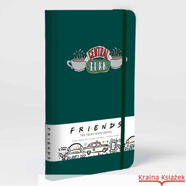 Friends Hardcover Ruled Journal Insight Editions 9781683838791 Insight Editions - książka