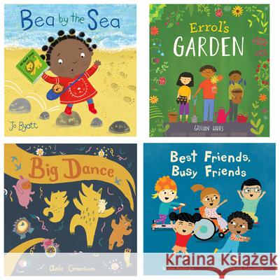 Friendship and Community Book Set of 4 Various 9781786285393 Child's Play International - książka