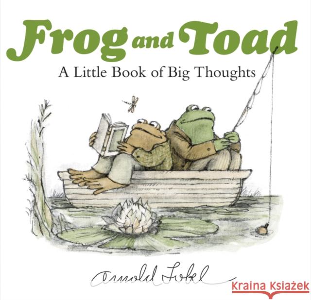 Frog and Toad: A Little Book of Big Thoughts Lobel, Arnold 9780062983411 HarperCollins - książka