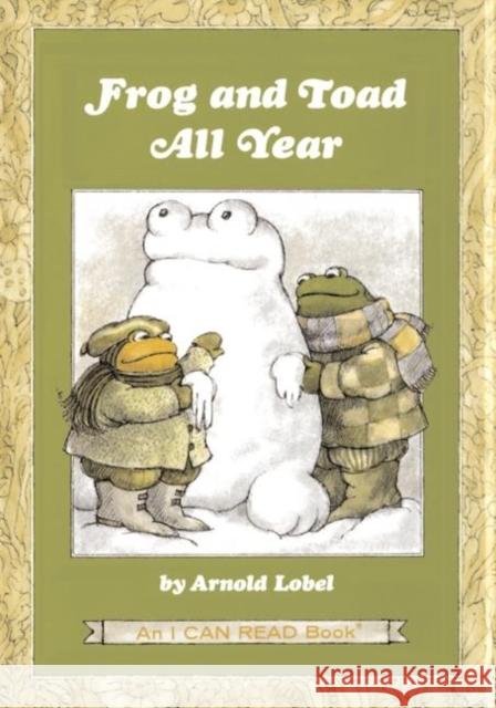 Frog and Toad All Year Arnold Lobel Arnold Lobel 9780060239503 HarperCollins Publishers - książka