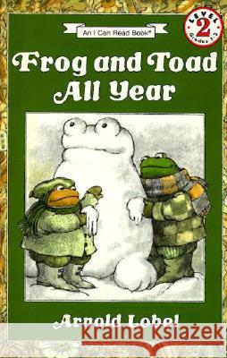 Frog and Toad All Year Arnold Lobel Arnold Lobel 9780060239510 HarperCollins Publishers - książka