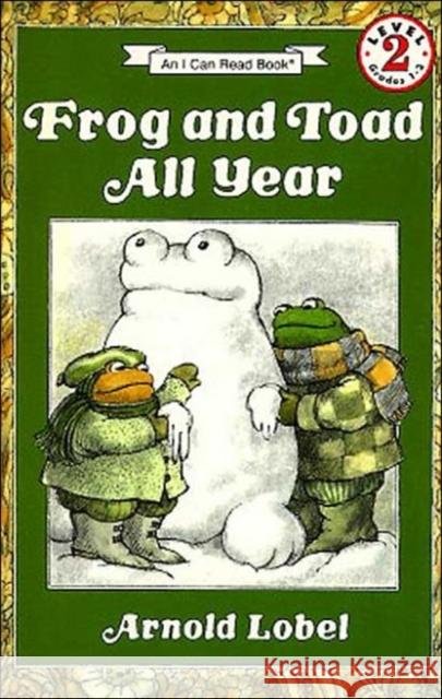 Frog and Toad All Year Lobel, Arnold 9780064440592 HarperCollins - książka