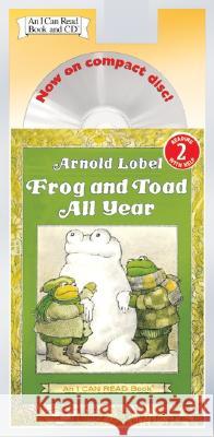 Frog and Toad All Year Book and CD [With Frog and Toad All Year Book] - audiobook Lobel, Arnold 9780060786984 HarperFestival - książka
