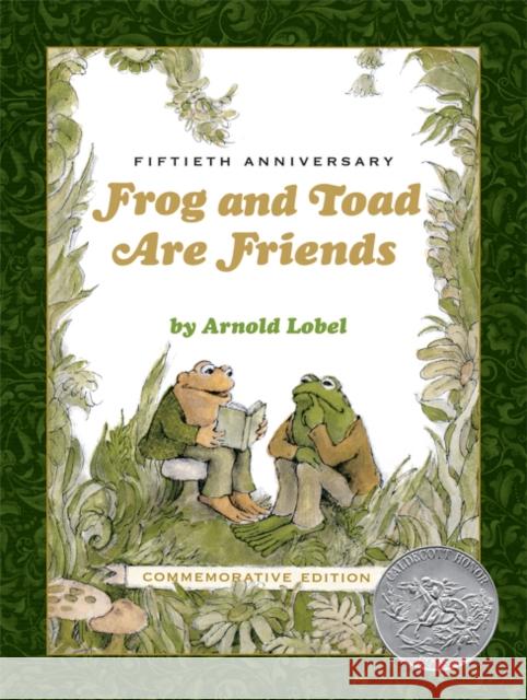 Frog and Toad Are Friends 50th Anniversary Commemorative Edition: A Caldecott Honor Award Winner from the Classic Animal Friendship and Adventure Series, Great for Growing Reading Skills and Early Lit Arnold Lobel 9780062983435 HarperCollins Publishers Inc - książka