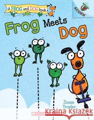 Frog Meets Dog Janee Trasler 9780702300813 Scholastic - książka