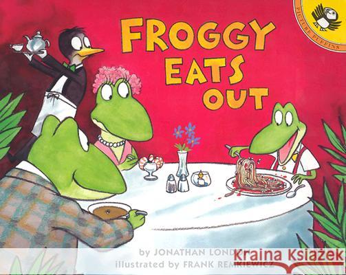 Froggy Eats Out Jonathan London Frank Remkiewicz 9780142500613 Puffin Books - książka