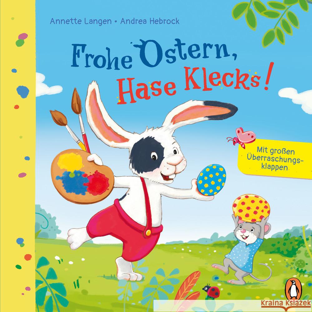 Frohe Ostern, Hase Klecks! Langen, Annette 9783328300373 Penguin Verlag München - książka