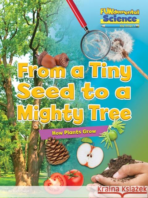 From a Tiny Seed to a Mighty Tree: How Plants Grow  9781910549773 Ruby Tuesday Books Ltd - książka