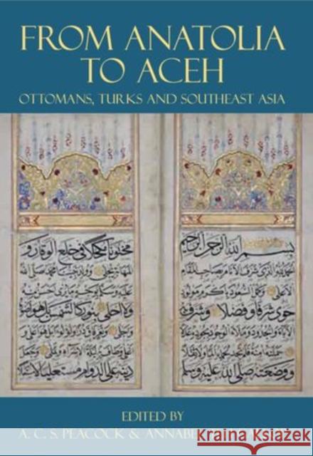 From Anatolia to Aceh: Ottomans, Turks, and Southeast Asia Andrew Peacock 9780197265819 OXFORD UNIVERSITY PRESS ACADEM - książka