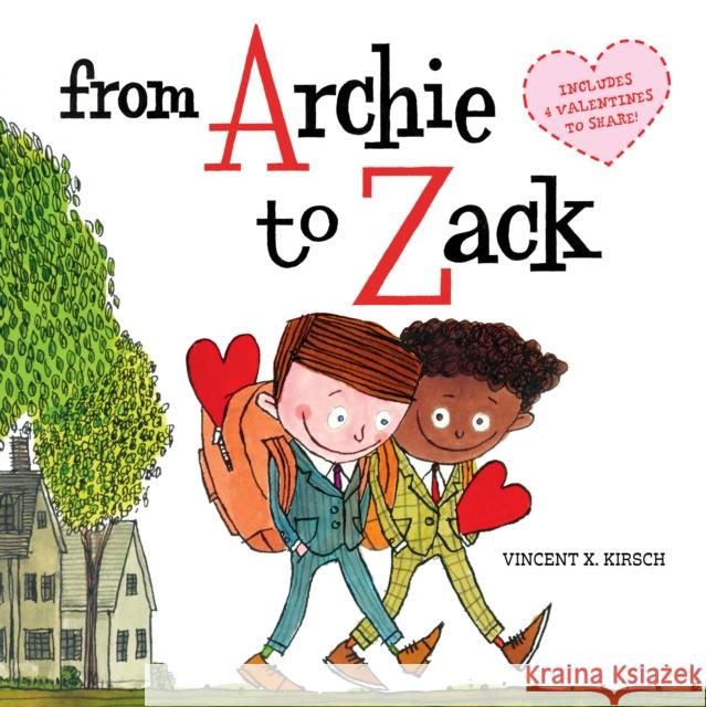 From Archie to Zack Vincent X. Kirsch 9781419768347 Abrams Books for Young Readers - książka