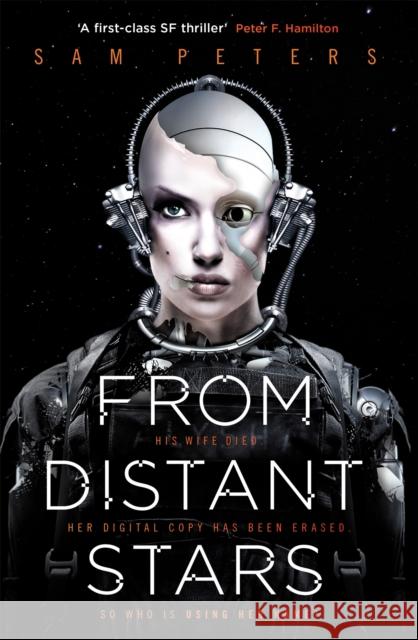 From Distant Stars Sam Peters 9781473214798 Gollancz - książka