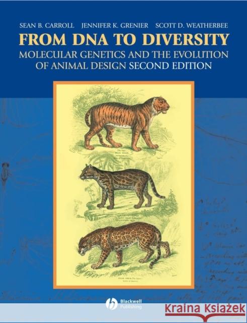 From DNA to Diversity 2e Carroll, Sean B. 9781405119504  - książka