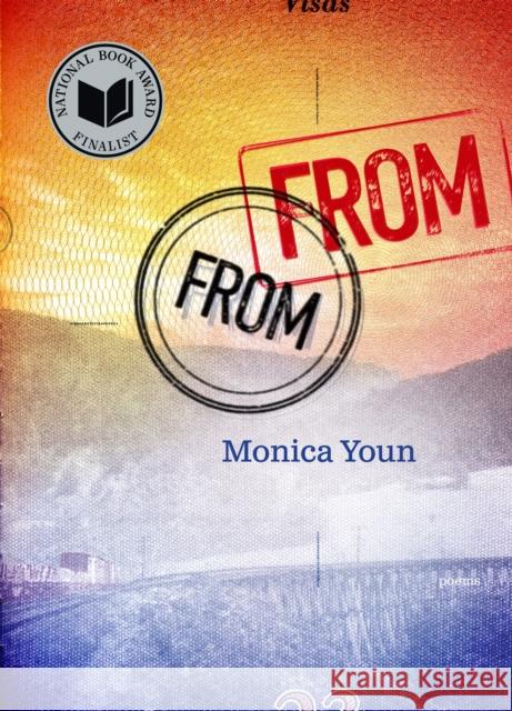 From from: Poems Monica Youn 9781644452219 Graywolf Press - książka