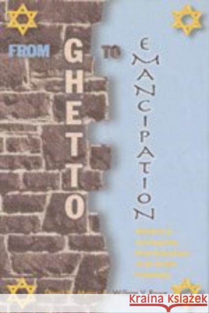 From Ghetto to Emancipation: Historical and Contemporary Reconsideration of the Jewish Community Myers, David 9780940866737 John Wiley & Sons - książka