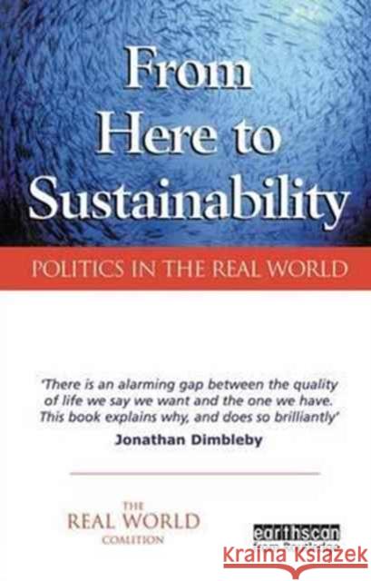 From Here to Sustainability: Politics in the Real World Ian Christie Diane Warburton 9781138164468 Routledge - książka