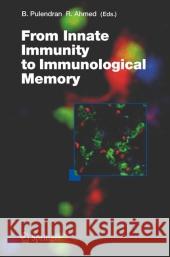 From Innate Immunity to Immunological Memory Bali Pulendran Rafi Ahmed 9783642069086 Springer - książka