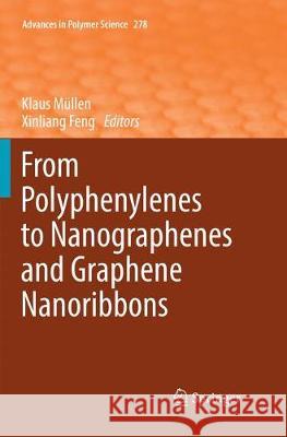 From Polyphenylenes to Nanographenes and Graphene Nanoribbons Klaus Mullen Xinliang Feng 9783319877402 Springer - książka