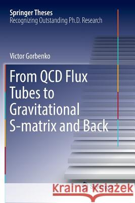 From QCD Flux Tubes to Gravitational S-Matrix and Back Gorbenko, Victor 9783319830926 Springer - książka