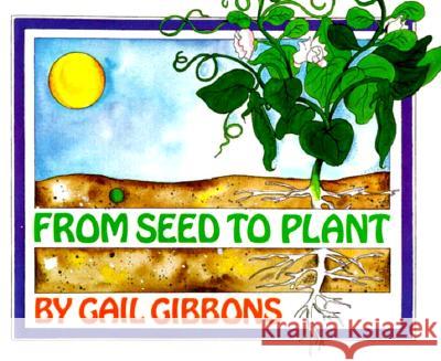 From Seed to Plant Gail Gibbons 9780823408726 Holiday House - książka