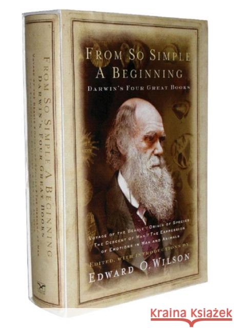 From So Simple a Beginning: Darwin's Four Great Books Charles Darwin 9780393061345 WW Norton & Co - książka