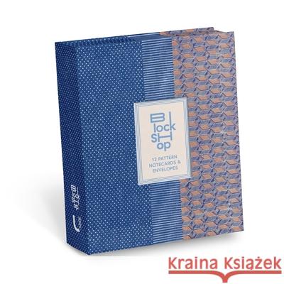 From the Block Shop Studio: 12 Pattern Notecards and Envelopes Block Shop 9781454964940 Union Square Gift - książka
