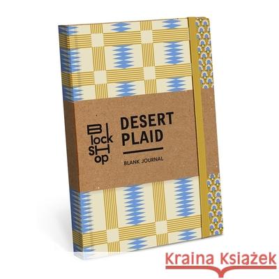 From the Block Shop Studio: Desert Plaid Journal Block Shop 9781454964926 Union Square Gift - książka