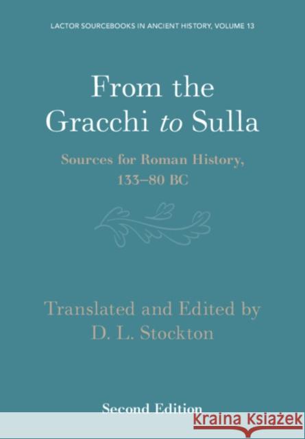 From the Gracchi to Sulla  9781009383059 Cambridge University Press - książka