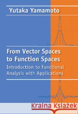 From Vector Spaces to Function Spaces: Introduction to Functional Analysis with Applications Yamamoto, Yutaka 9781611972306  - książka