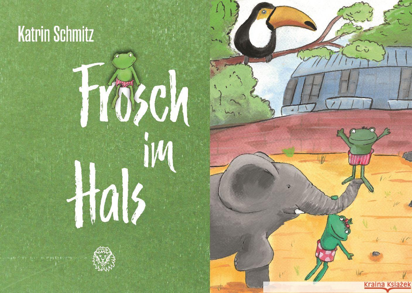 Frosch im Hals Schmitz, Katrin 9783968470436 Bergischer Verlag - książka