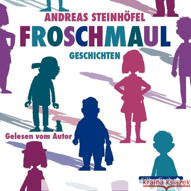 Froschmaul-Geschichten, 3 Audio-CDs : ungek. Ausg. Steinhöfel, Andreas 9783867421966 Silberfisch - książka