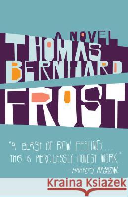 Frost Thomas Bernhard 9781400033515 Vintage Books USA - książka