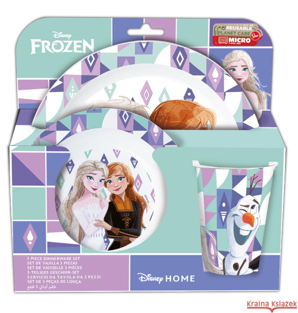 Frozen 3tlg Frühstücksset  4043891354360 POS - książka