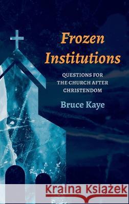 Frozen Institutions Bruce N Kaye   9781666713497 Pickwick Publications - książka