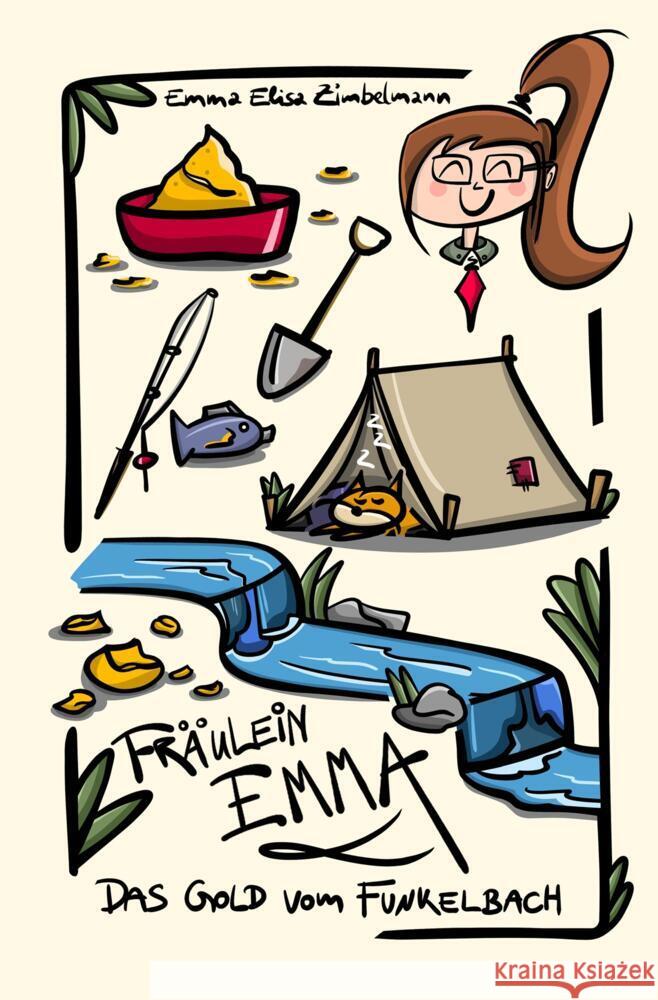 Fräulein Emma - Das Gold vom Funkelbach Zimbelmann, Emma Elisa 9783757976224 via tolino media - książka