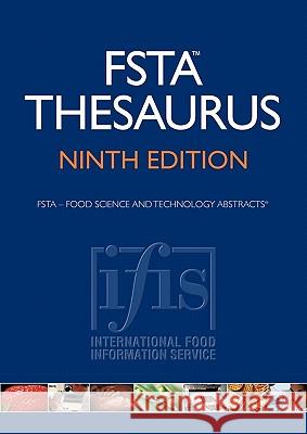 Fsta Thesaurus Ninth Edition Ifis 9780860141952 Ifis Publishing - książka