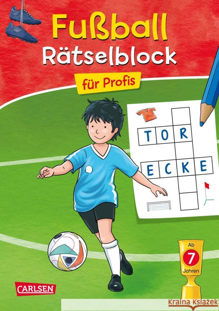 Fußball-Rätselblock für Profis Leintz, Laura 9783551191915 Carlsen - książka