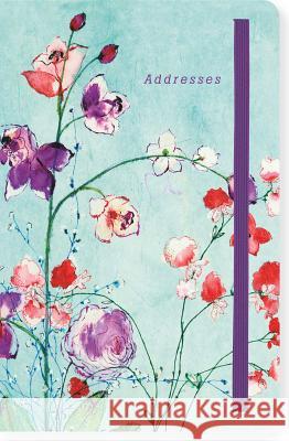 Fuchsia Blooms Address Book Peter Pauper Press 9781441315618 Peter Pauper Press - książka