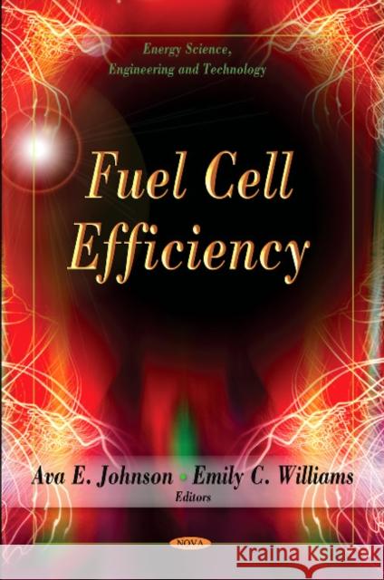 Fuel Cell Efficiency Ava E Johnson, Emily C Williams 9781612096193 Nova Science Publishers Inc - książka