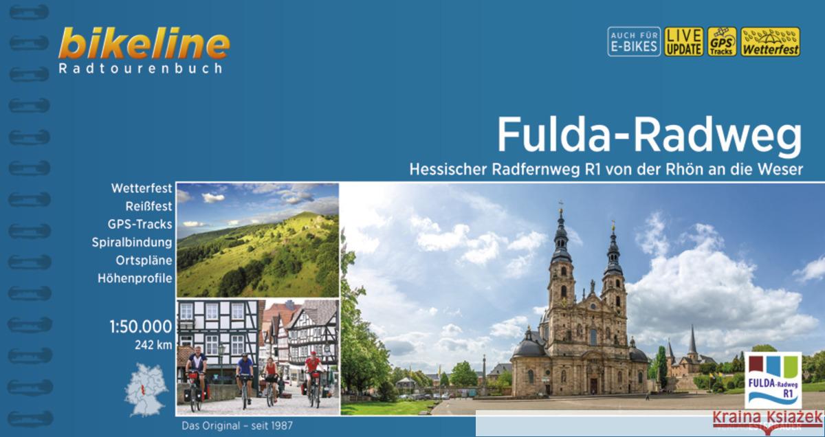 Fulda-Radweg  9783711100887 Esterbauer - książka