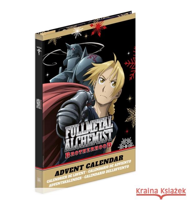 Fullmetal Alchemist Brotherhood: The Official Advent Calendar: 25 Days of Surprises TOKYOPOP 9781427884473 TokyoPop - książka