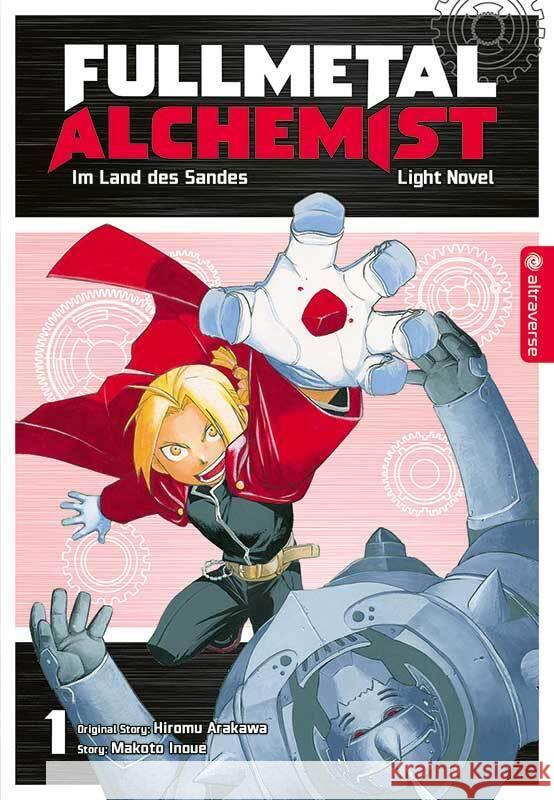 Fullmetal Alchemist Light Novel 01 Inoue, Makoto, Arakawa, Hiromu 9783753909325 Altraverse - książka
