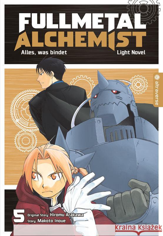 Fullmetal Alchemist Light Novel 05 Inoue, Makoto, Arakawa, Hiromu 9783753909363 Altraverse - książka