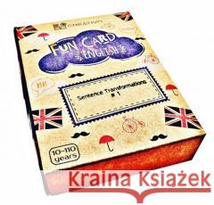 Fun Card English Sentence Transformations #1  9788366122765 Creativo - książka