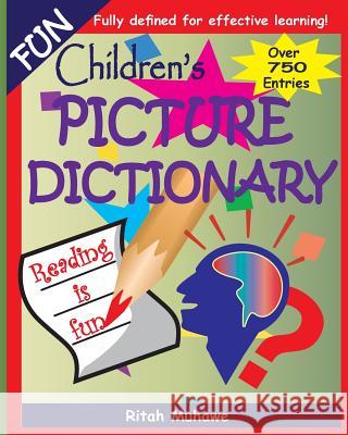 Fun Children's Picture Dictionary Ritah Muhawe 9781500578121 Createspace Independent Publishing Platform - książka