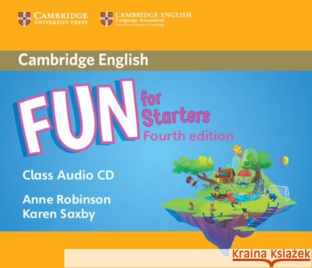 Fun for Starters Class Robinson Anne Saxby Karen 9781316617519  - książka