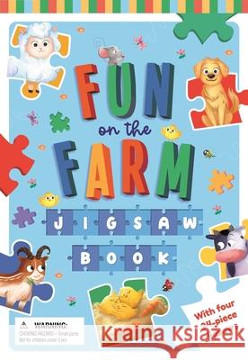 Fun on the Farm: A Jigsaw Story with 4, 24-Piece Puzzles Igloobooks                               Anuki Lopez 9781836504481 Igloo Books - książka