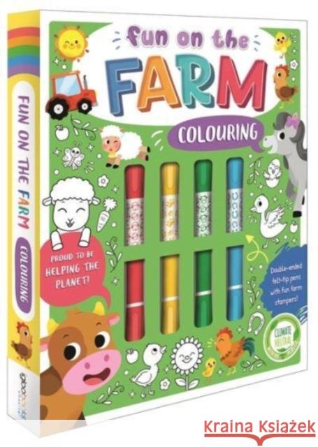 Fun on the Farm Colouring Igloo Books Ltd 9781837710065 Bonnier Books Ltd - książka